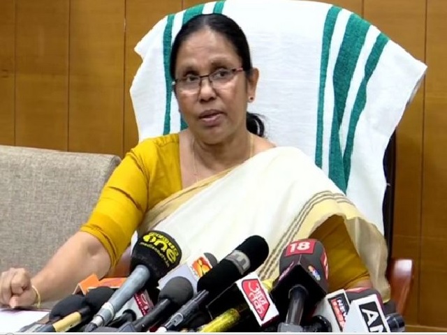 KK Shailaja honoured by UN